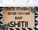 Check Your Energy Outdoor Mat