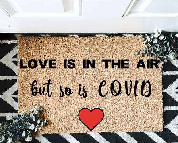Love is in the Air outdoor mat