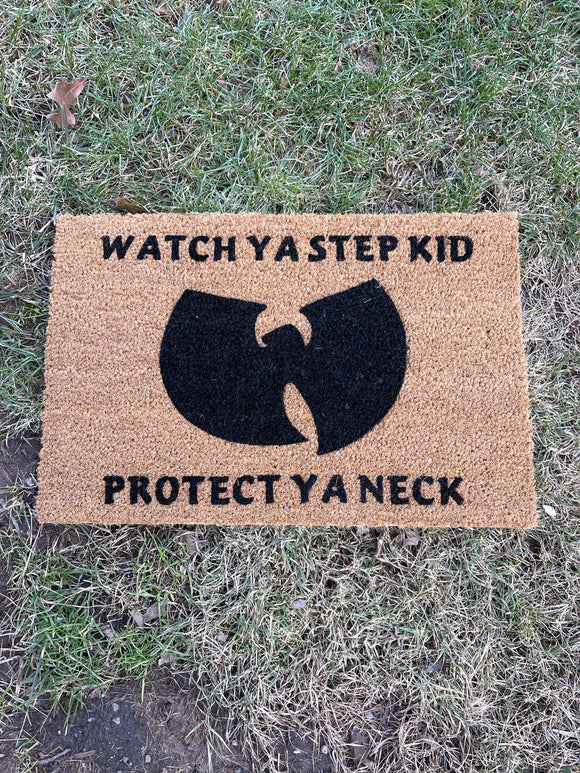 Wu-Tang Protect Ya Neck Outdoor Mat