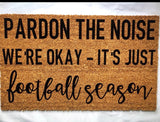 Football Season Outdoor Mat